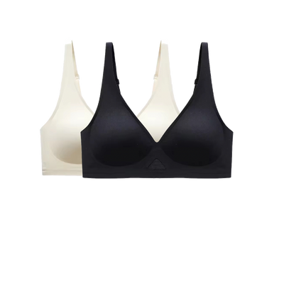 WIRE FREE TSHIRT BRA FOR WOMEN (2 PACK)